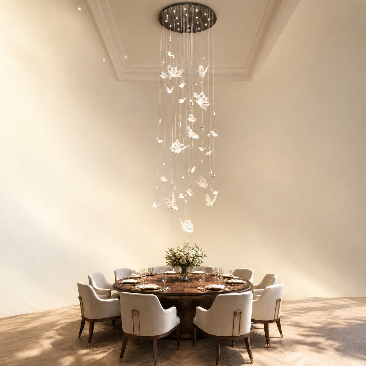 Butterfly Dream Modern Sculptural Pendant Light