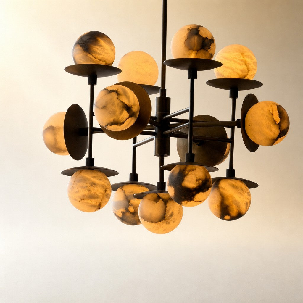 Cara Alabaster Chandelier