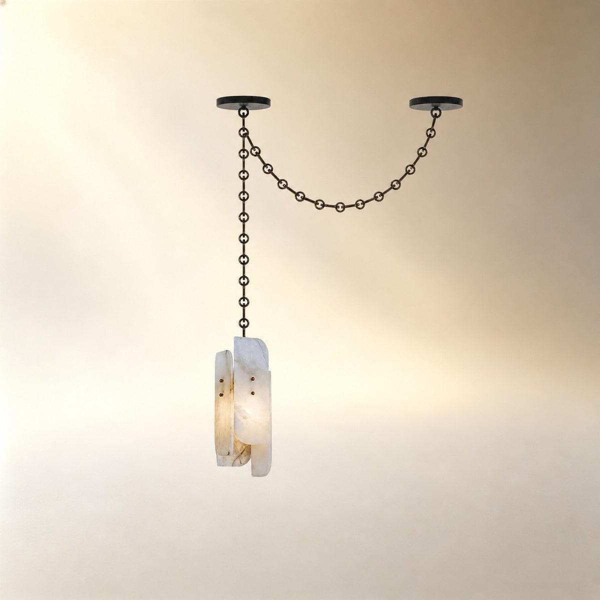 Cascading Chain Cluster Chandelier