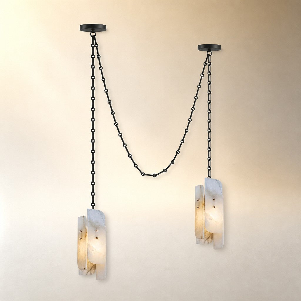 Cascading Chain Cluster Chandelier
