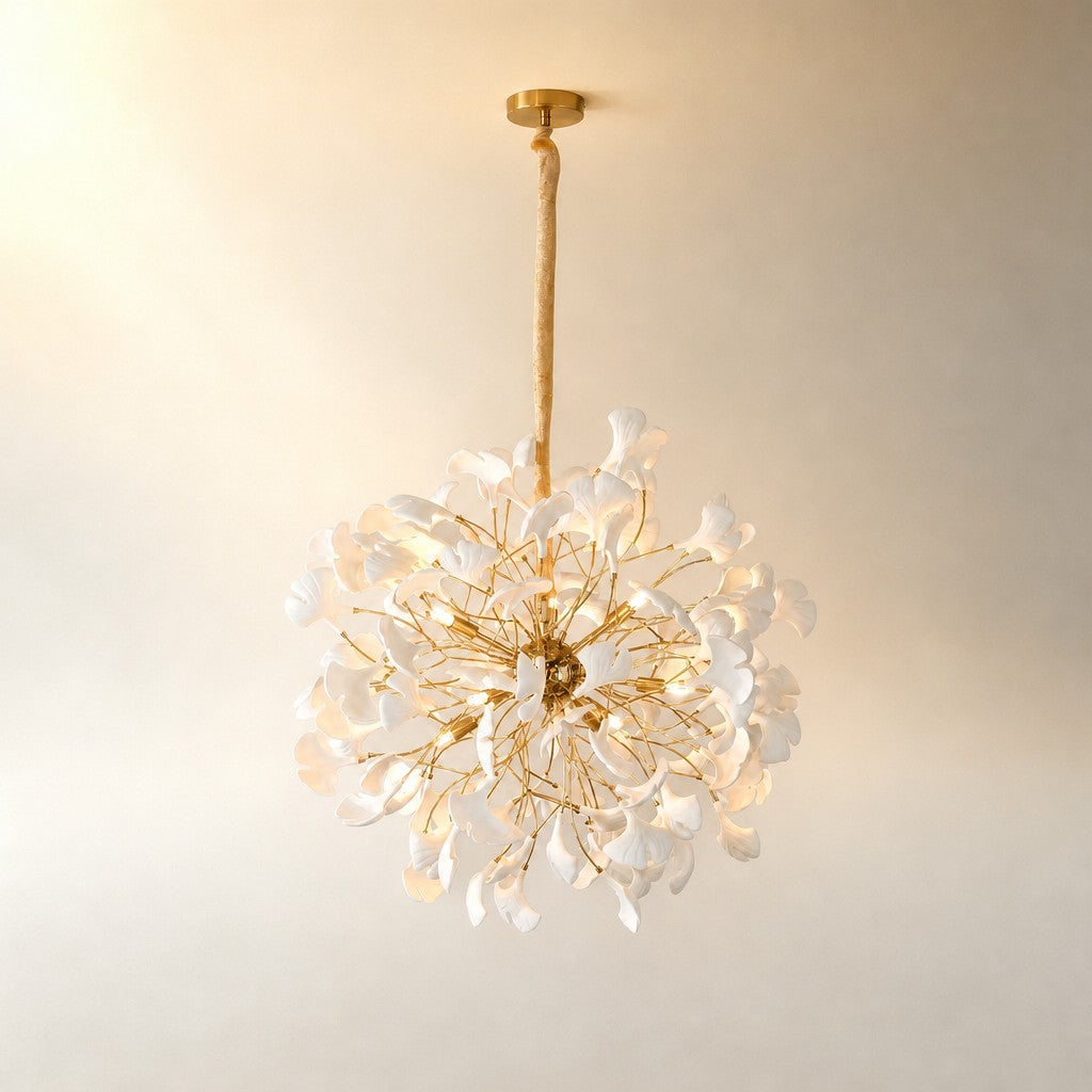Ceramic Ball Pendant 800 - Gold