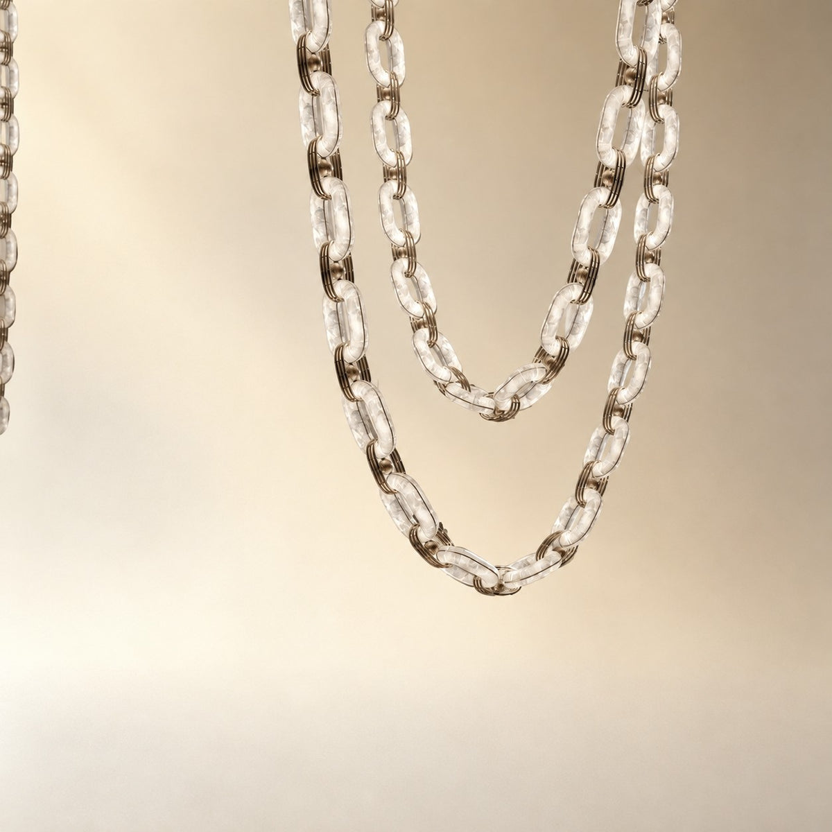 Chain Link Chandelier