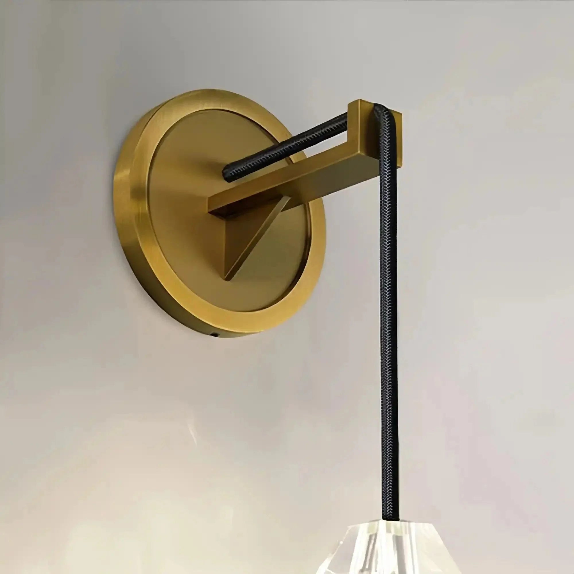 Chap Crystal Shade Wall Sconce