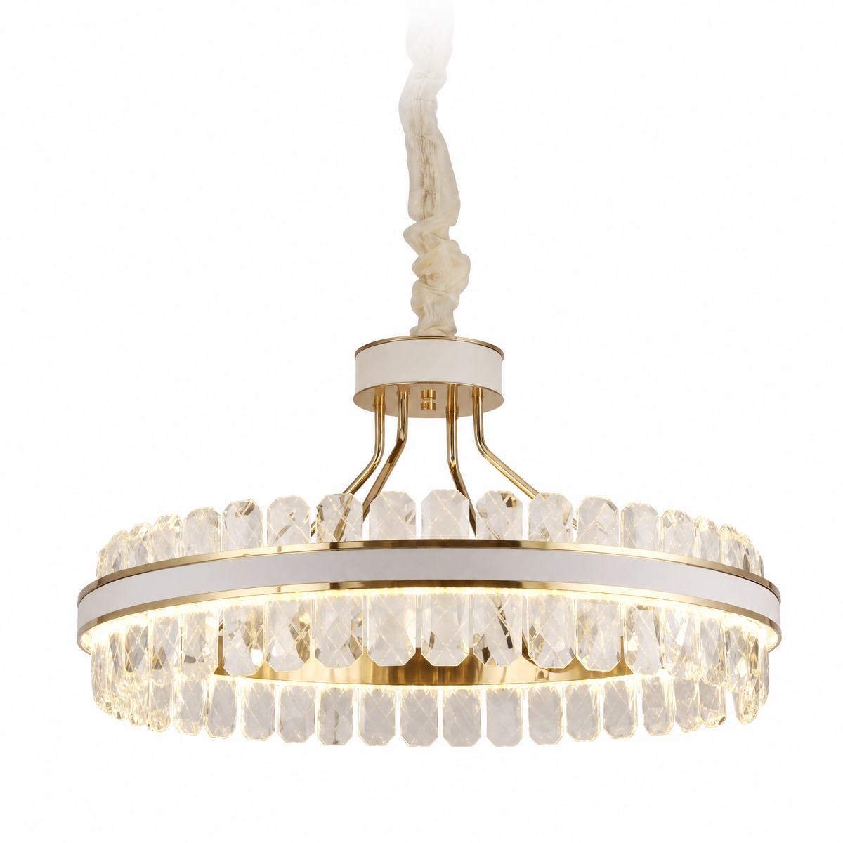Leather Chandelier