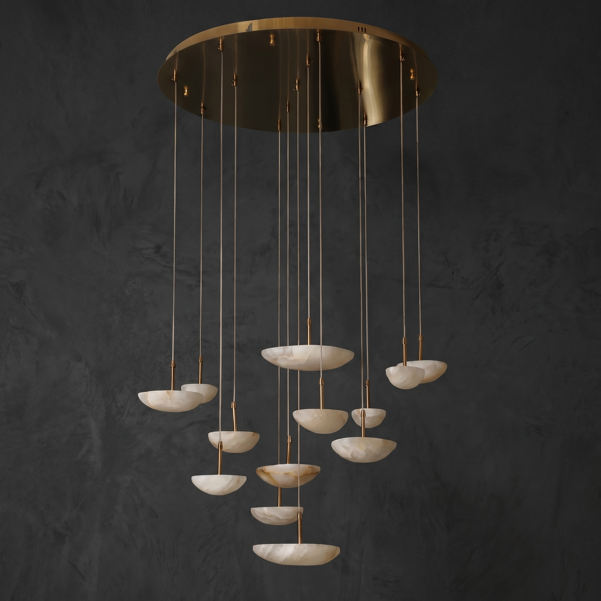Iloen Modern Alabaster Pendant Light Fixtures