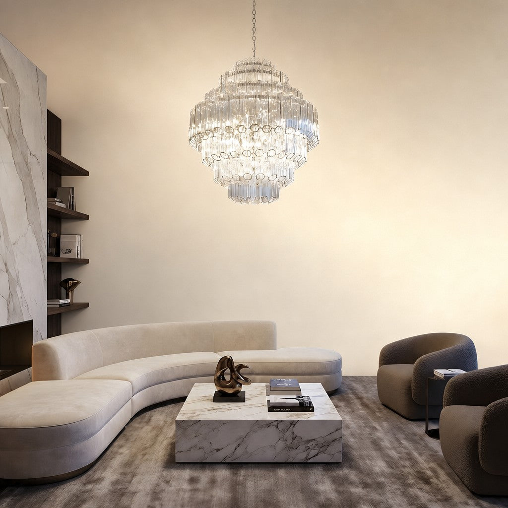 Clear Grande Palermo Chandelier