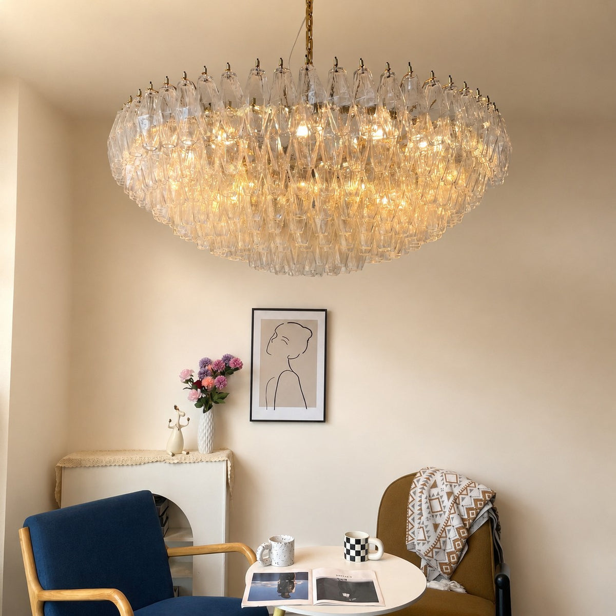 Clear Sorrento Chandelier