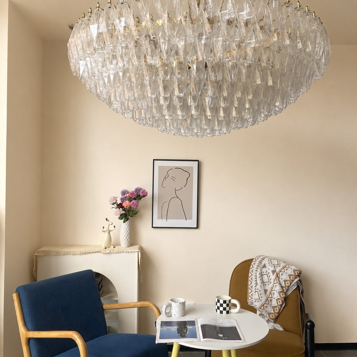 Clear Sorrento Chandelier