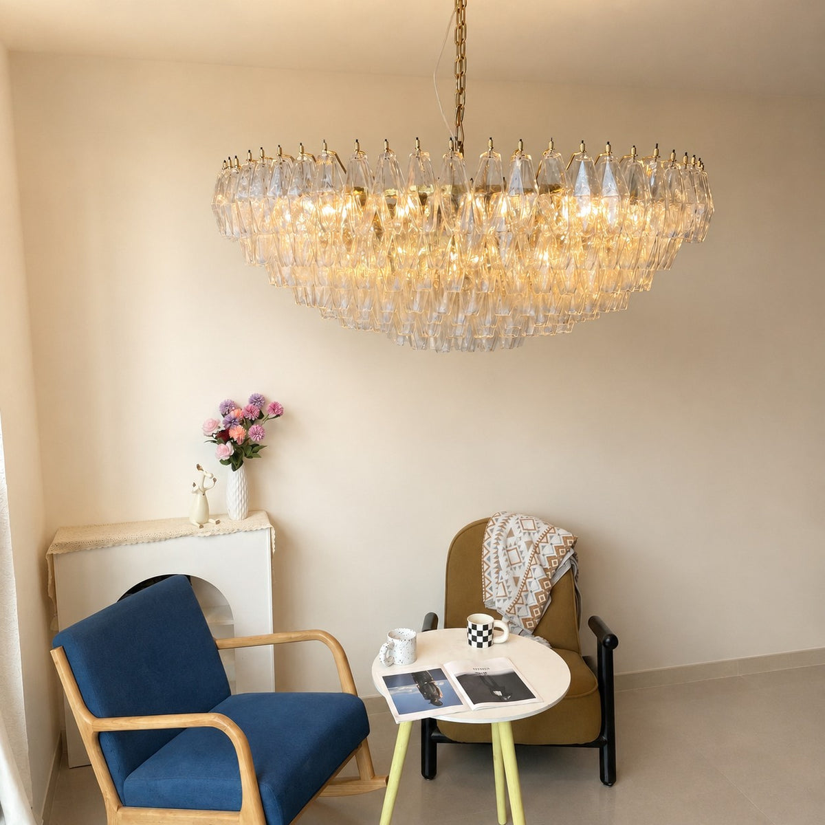Clear Sorrento Chandelier