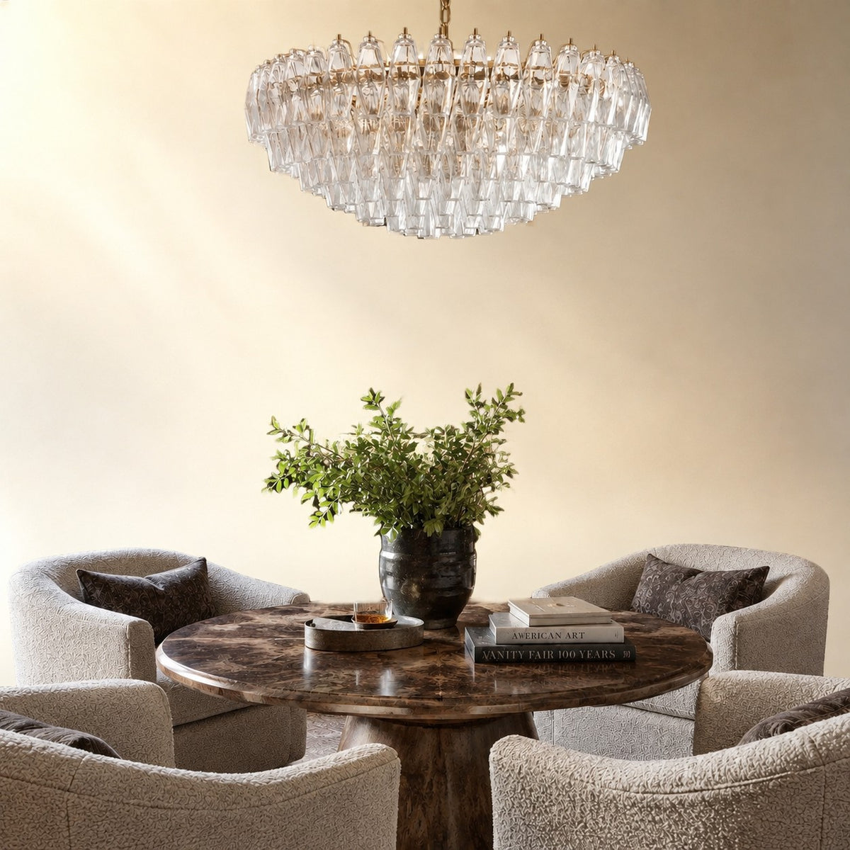 Clear Sorrento Chandelier