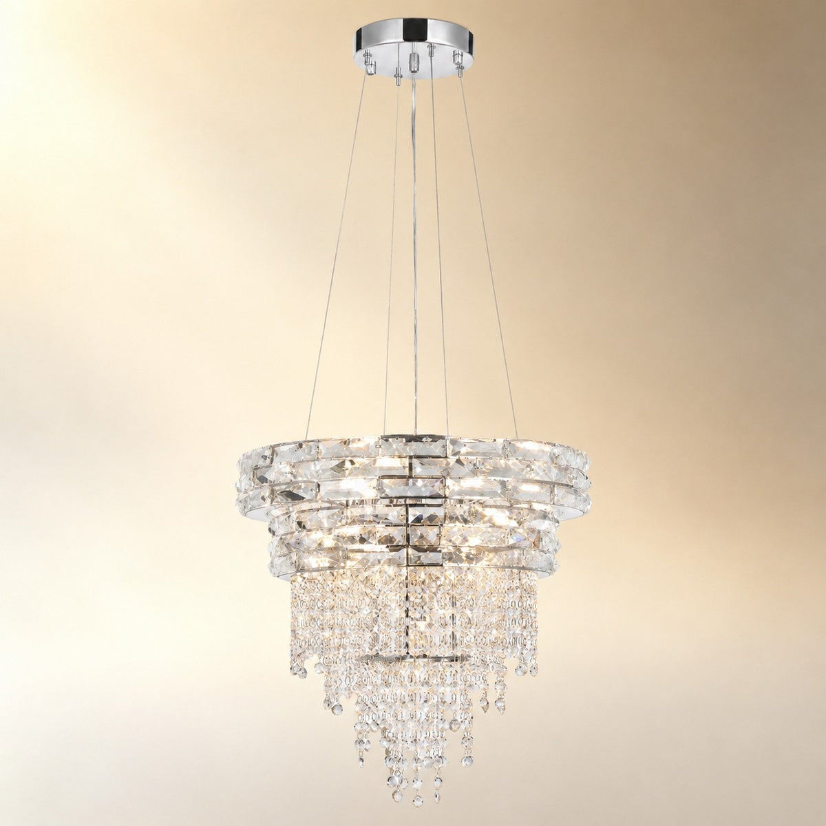 Corona Crystal Chandelier