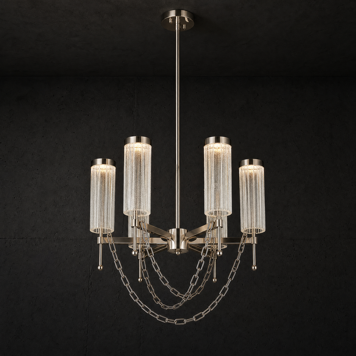 Taeen Modern Sculptural Ring Chandelier