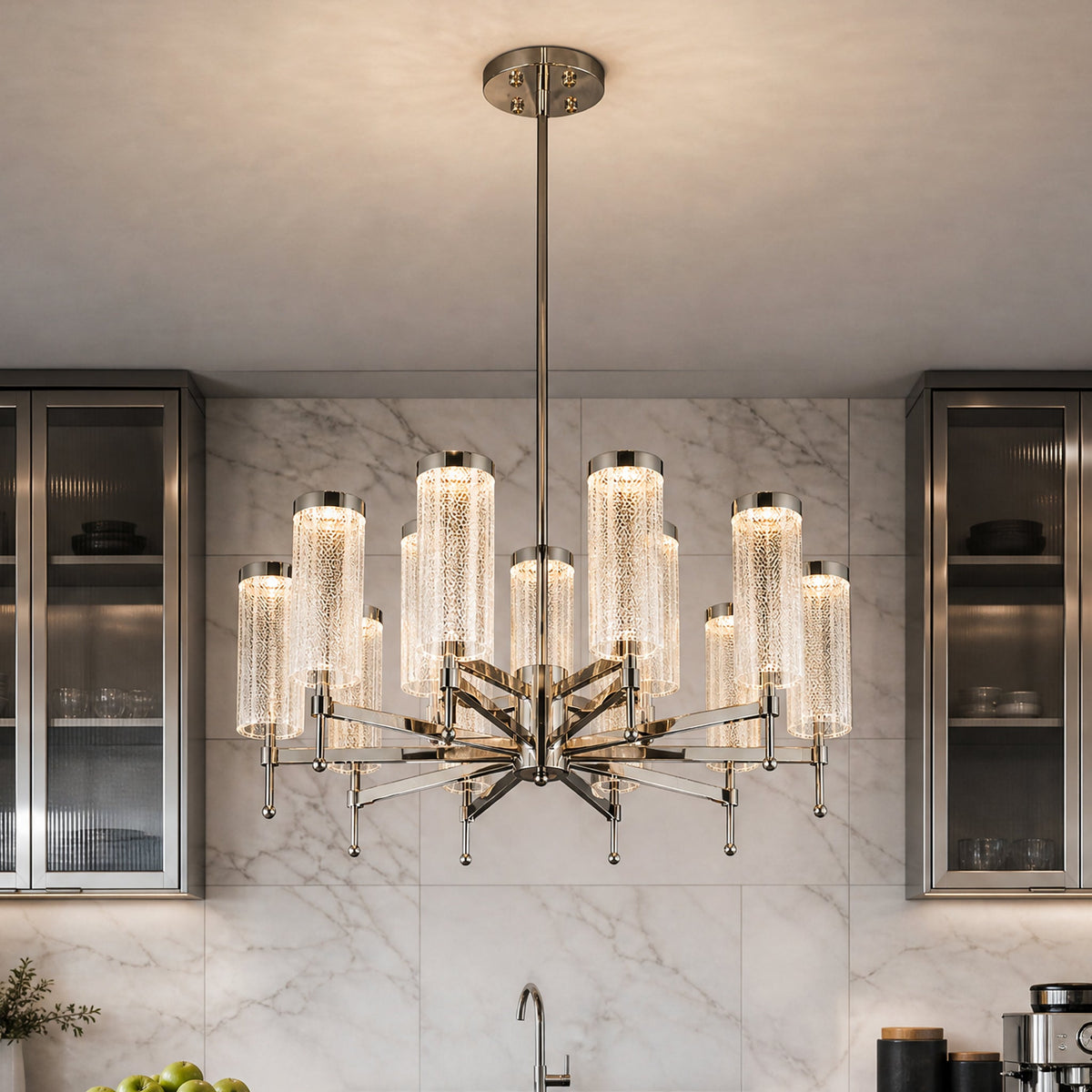 Taeen Modern Sculptural Ring Chandelier