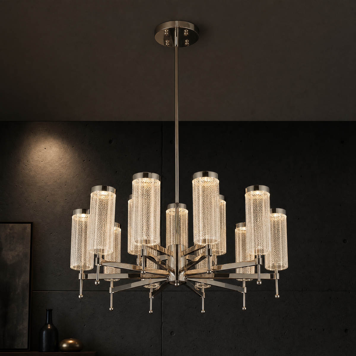 Taeen Modern Sculptural Ring Chandelier