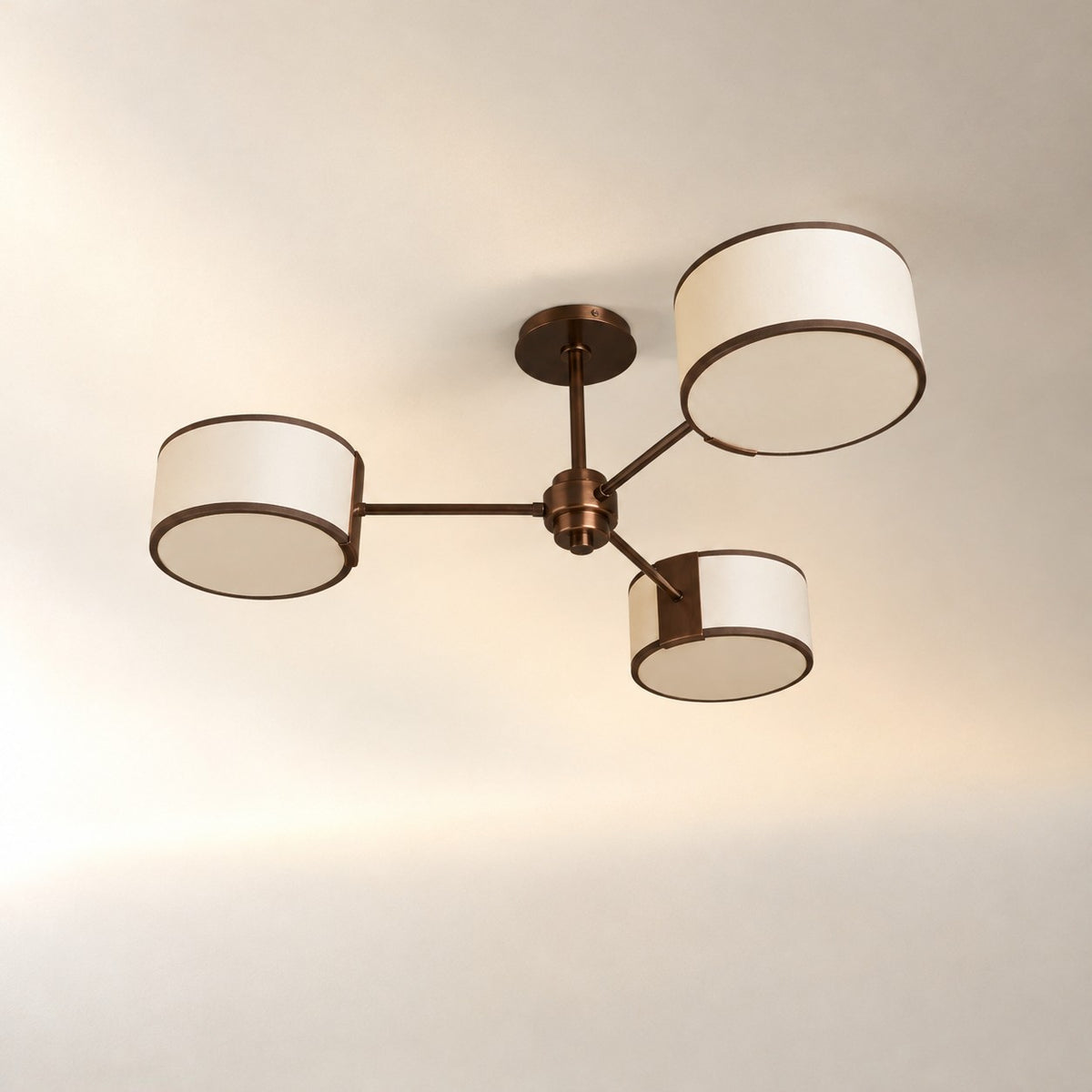 Daphne Fabric Flush Mount