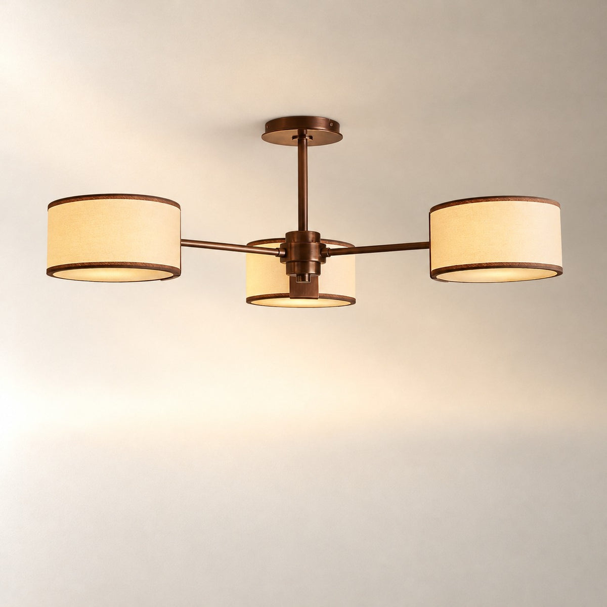 Daphne Fabric Flush Mount