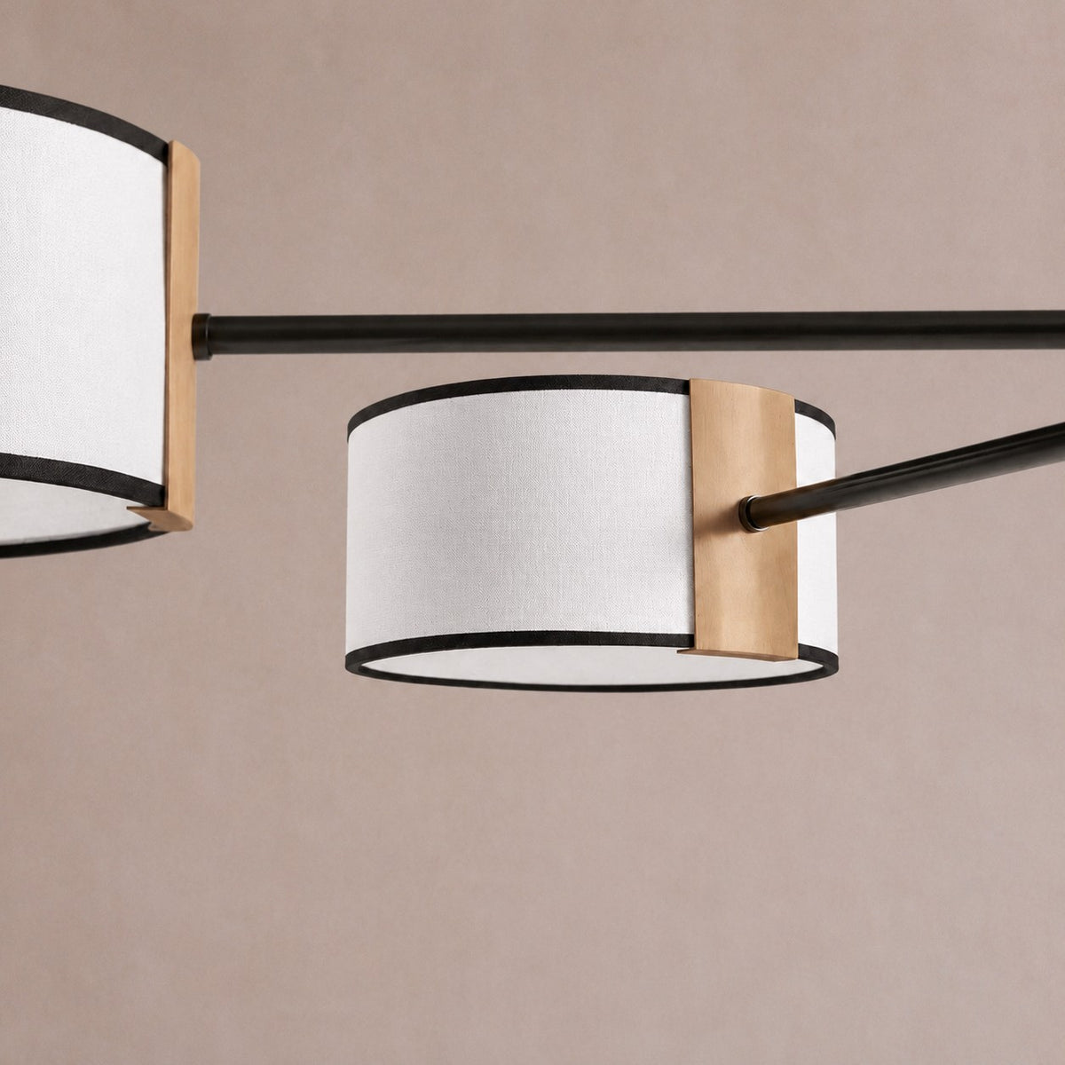 Daphne Fabric Round Chandelier
