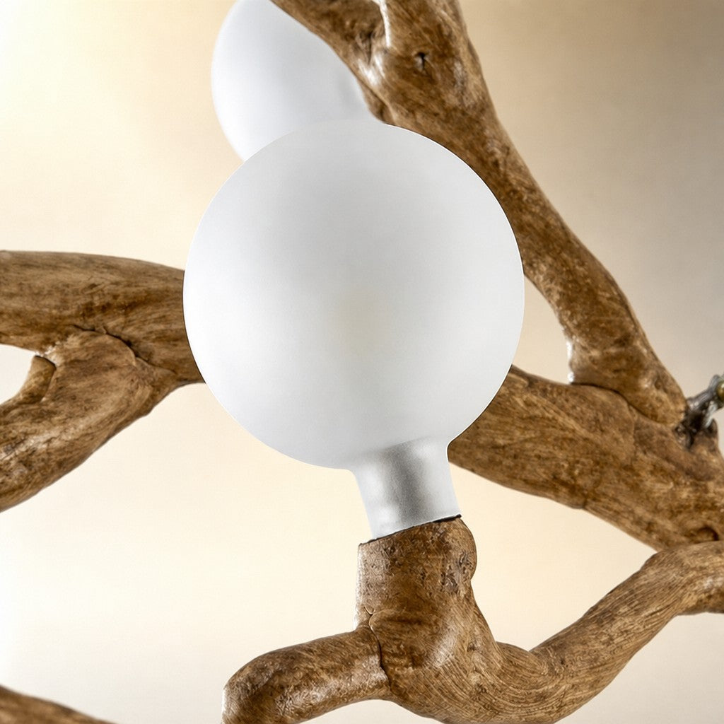 Demolion Glass Glove Branch Chandelier