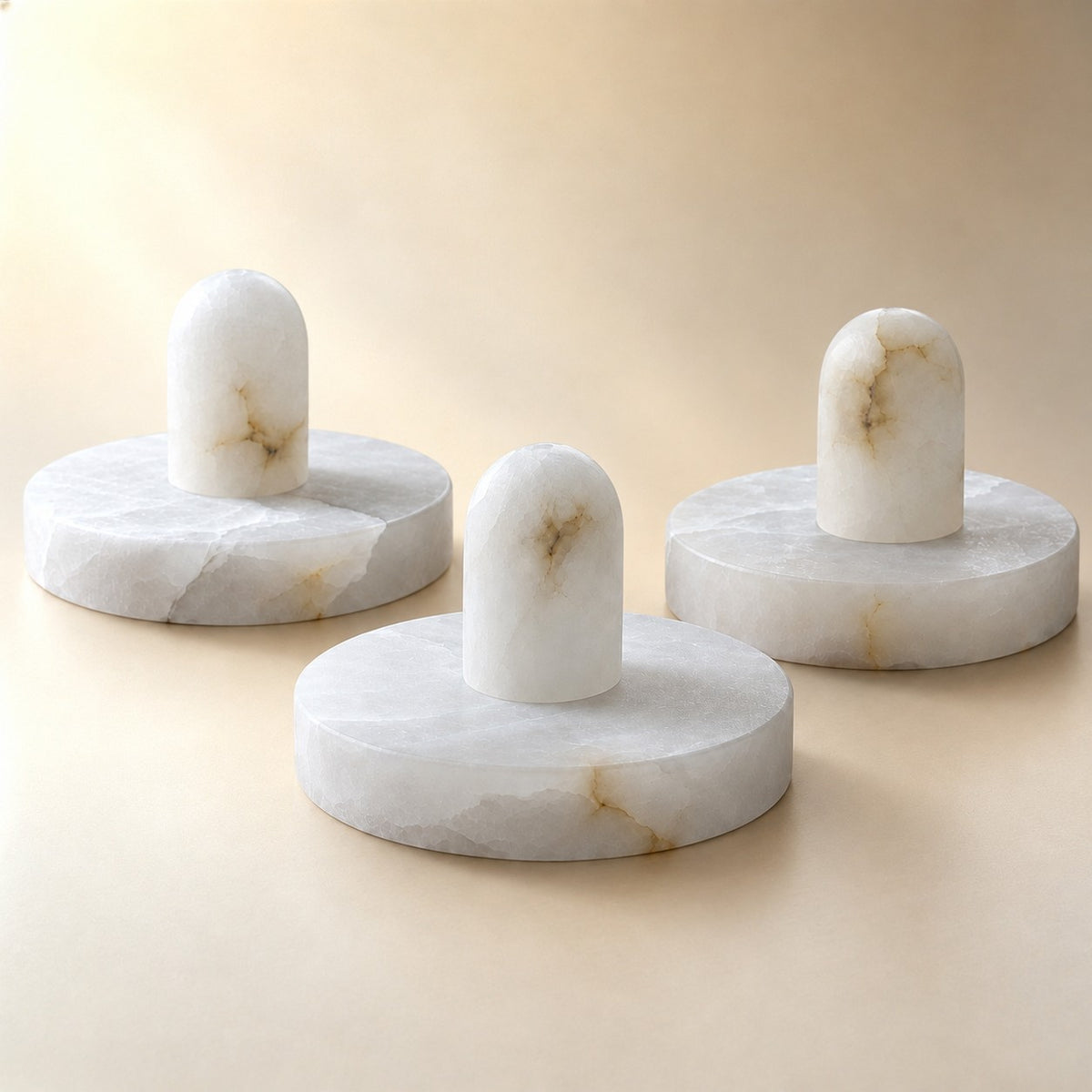 Discora Alabaster Disc Pendant Light