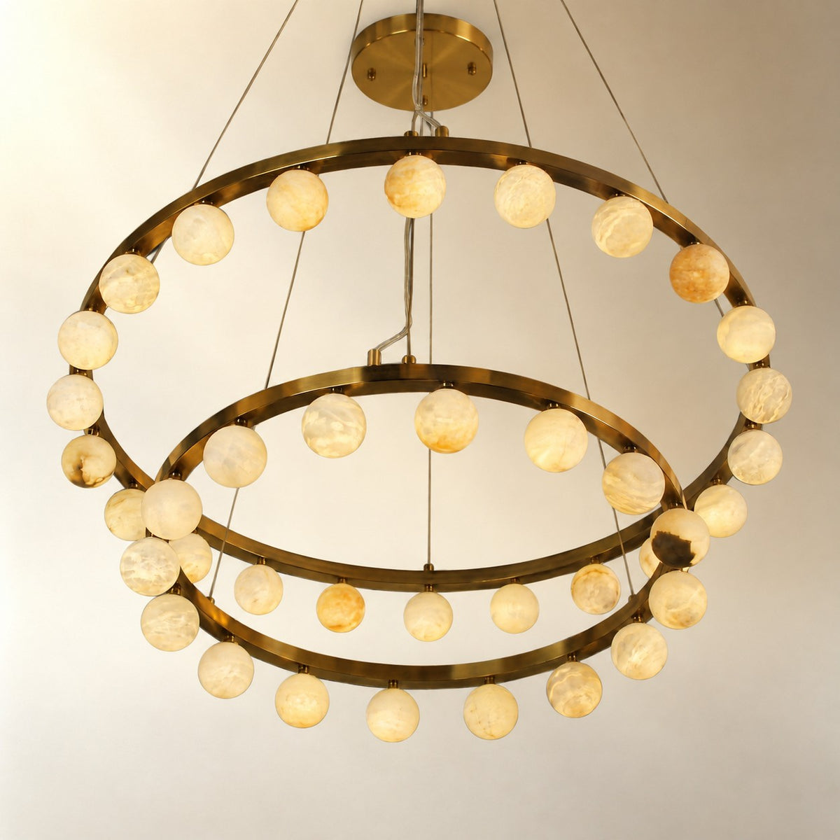 Dovior Modern Round Ring Chandelier