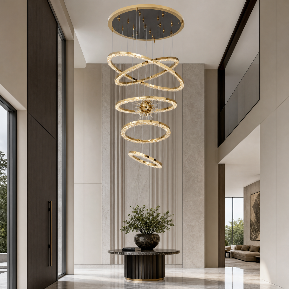 Octagonal Chandelier