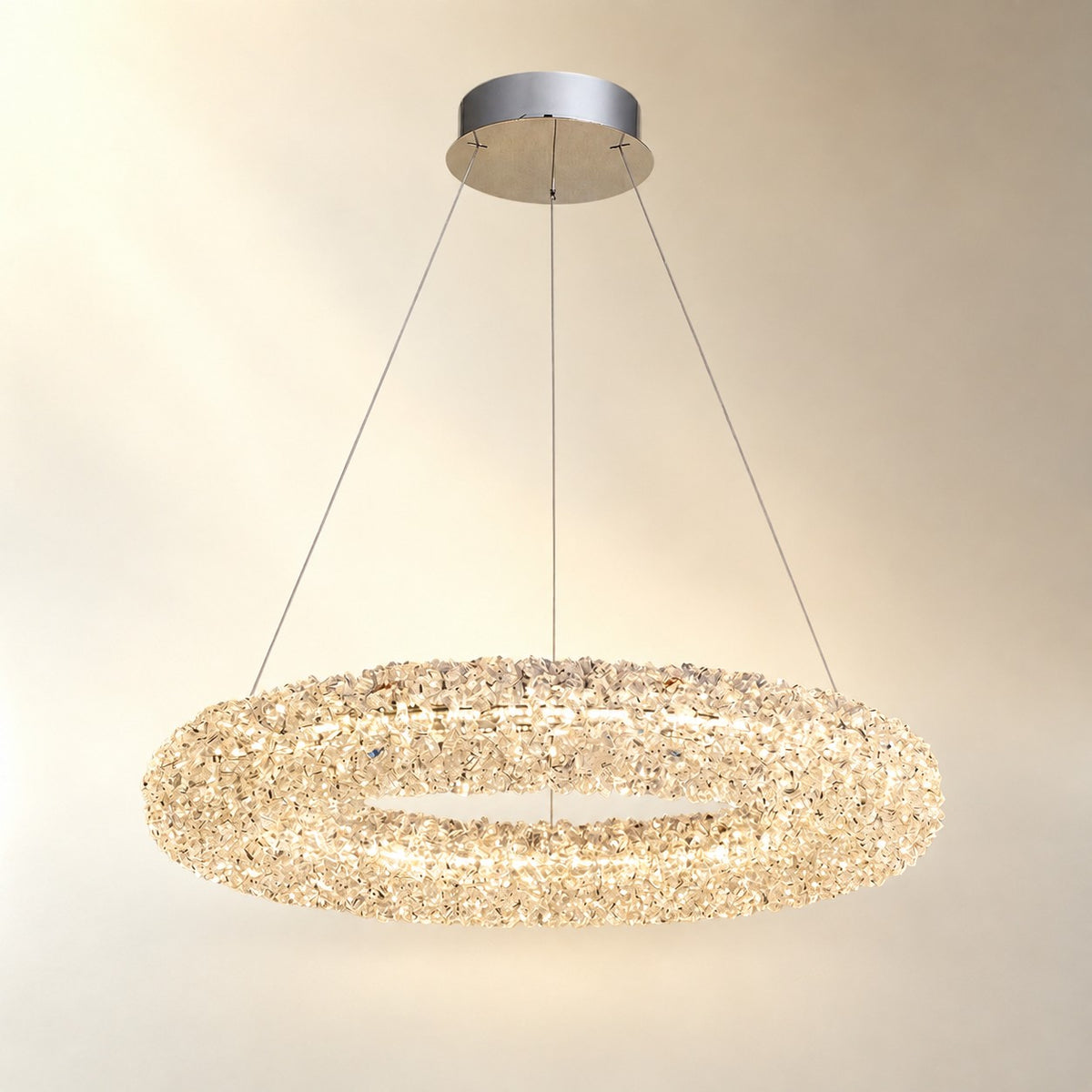 Elmior Crystal Pendant Chandelier