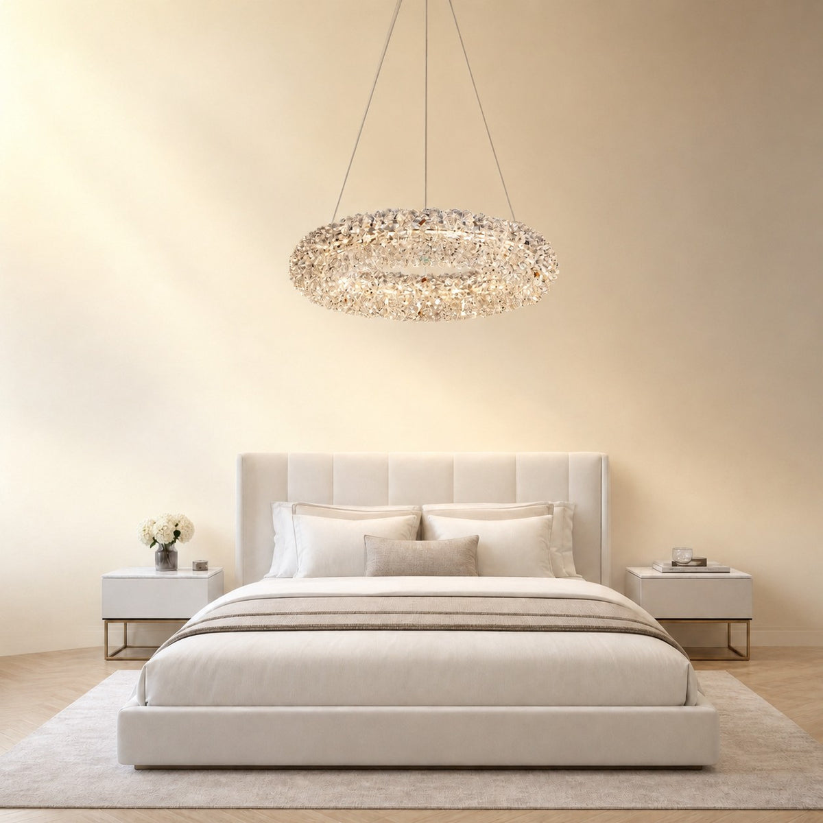 Elmior Crystal Pendant Chandelier