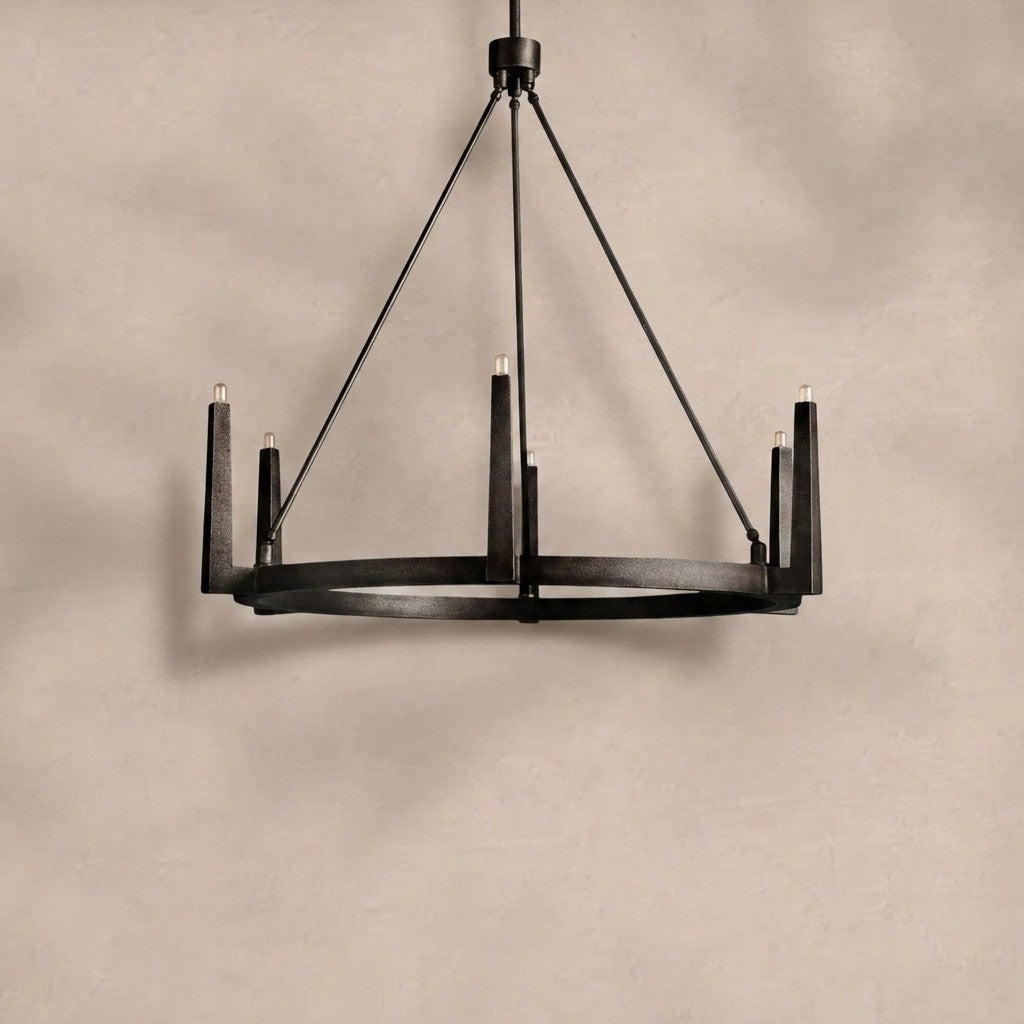 Emmet Round Chandelier 42''54''