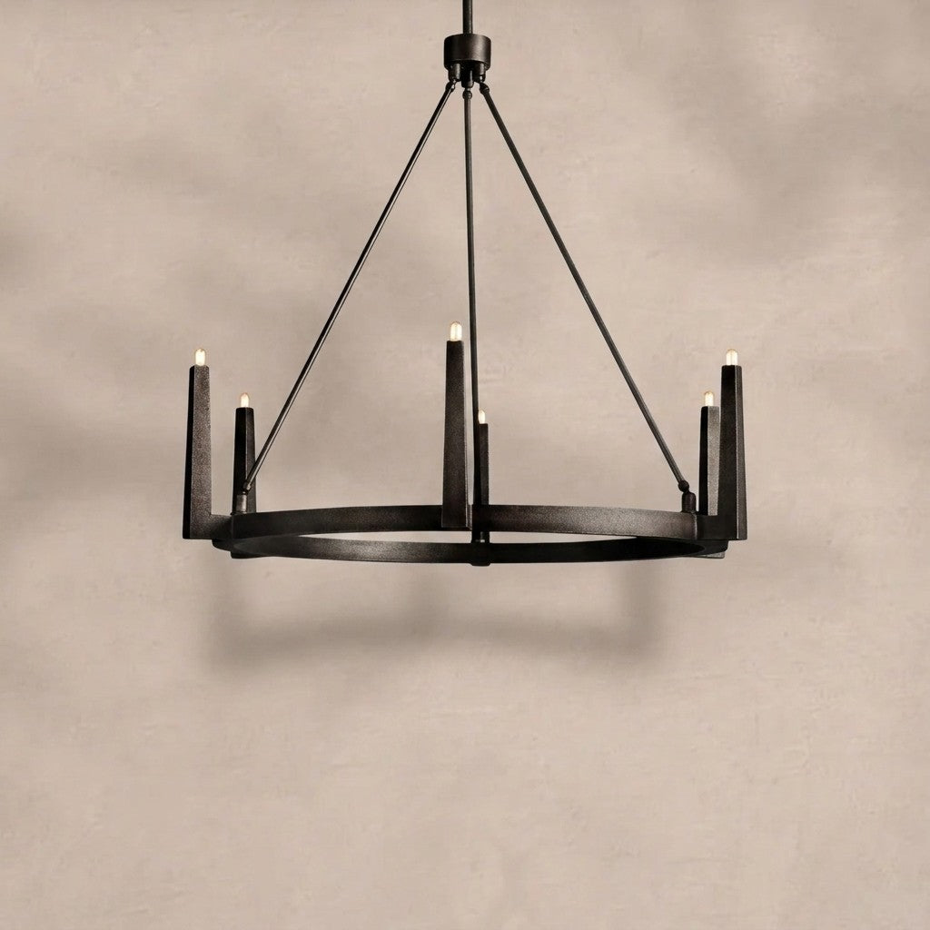 Emmet Round Chandelier 42''54''