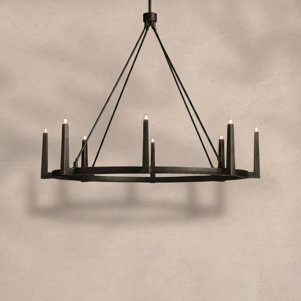 Emmet Round Chandelier 42''54''