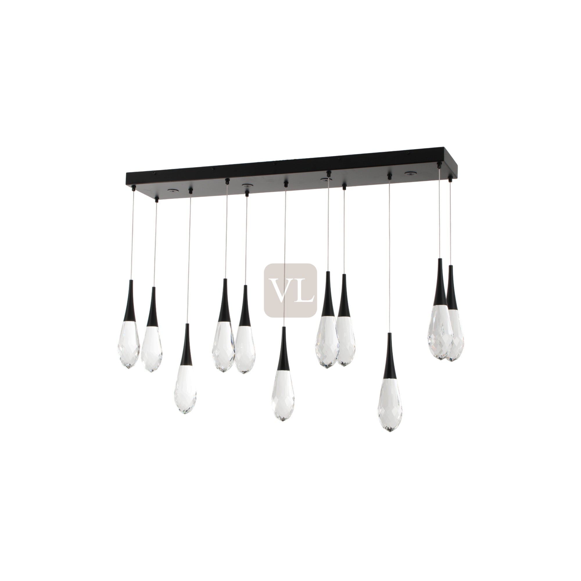 Crystal Drop LED Pendant Light