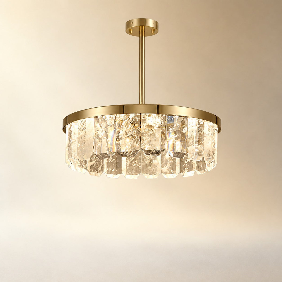 Fenrin Linear Crystal Chandelier