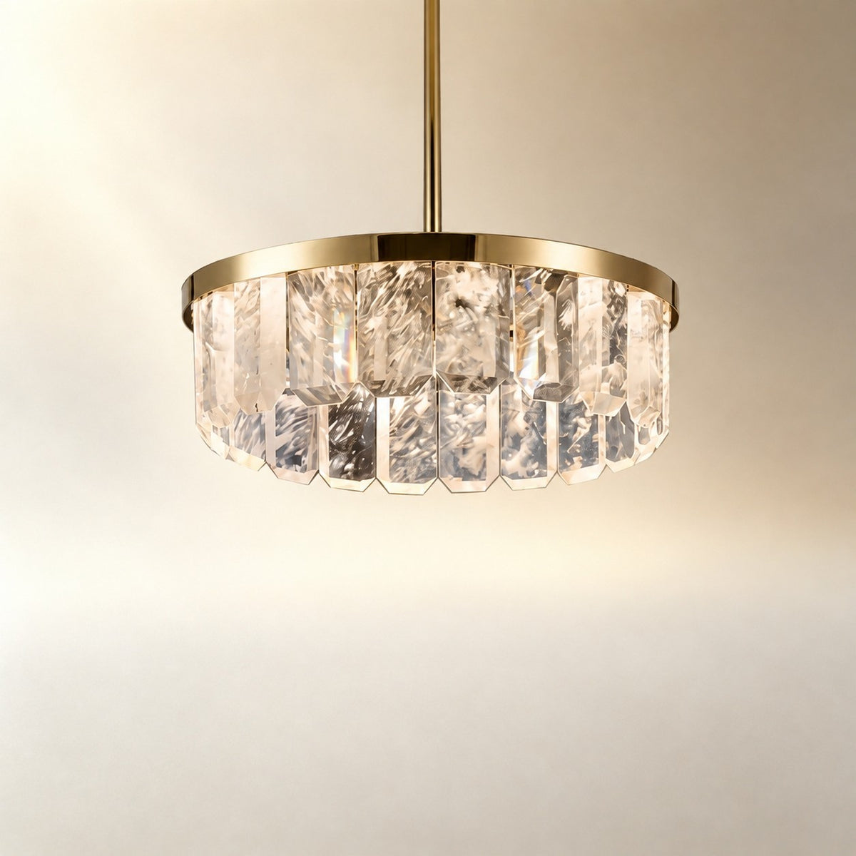 Fenrin Round Crystal Chandelier