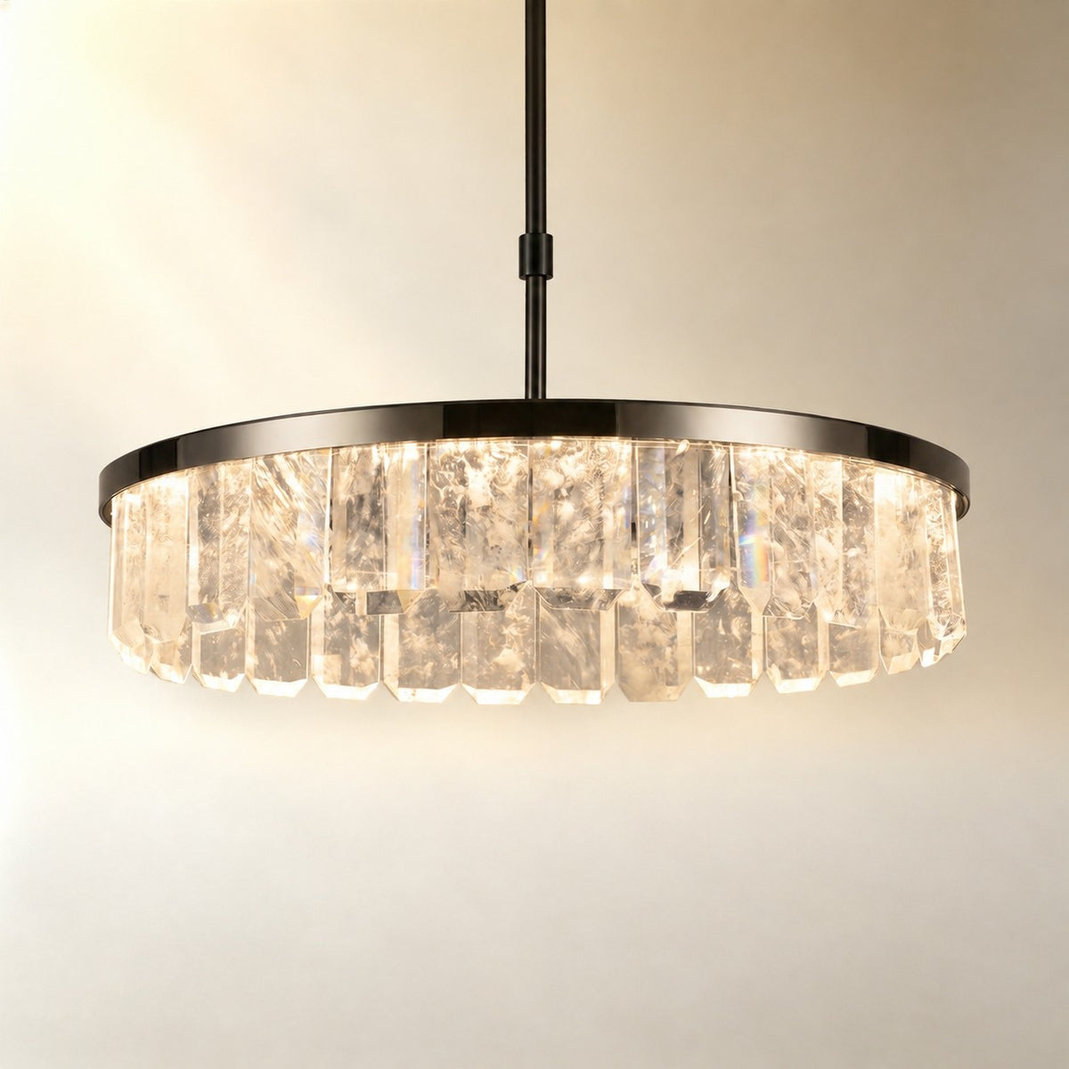Fenrin Round Crystal Chandelier