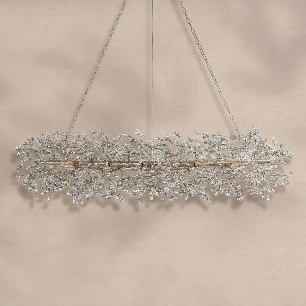 Fiore Oval Chandelier 62''74''