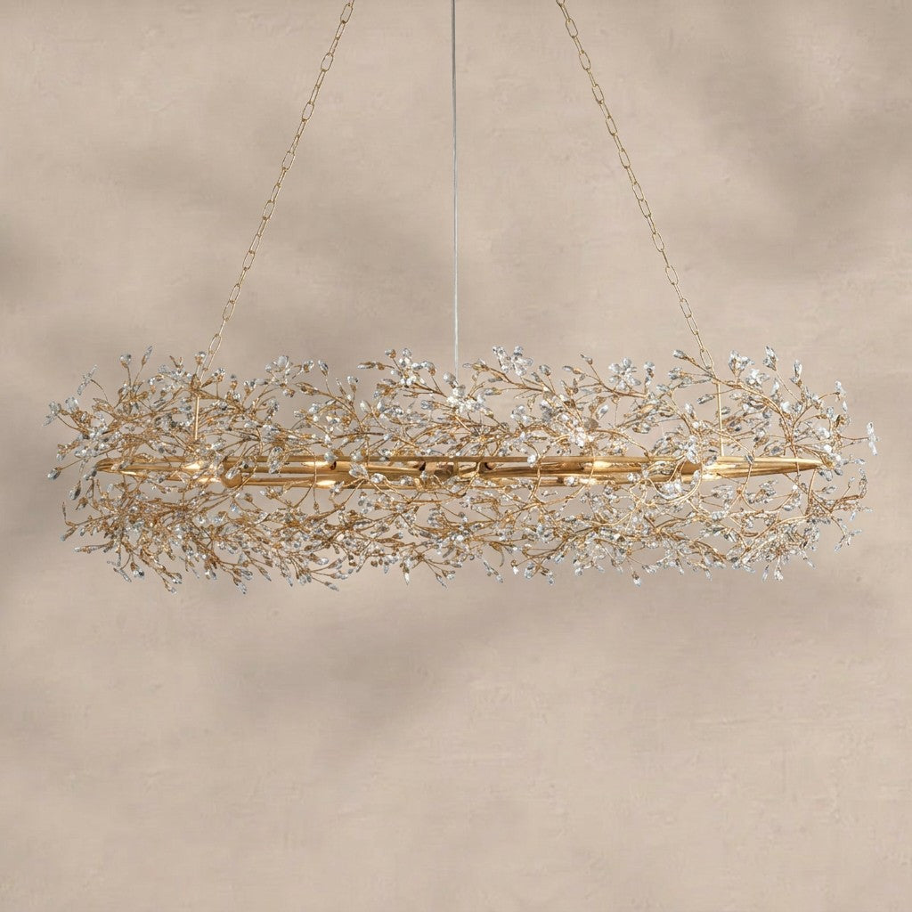 Fiore Oval Chandelier 62''74''