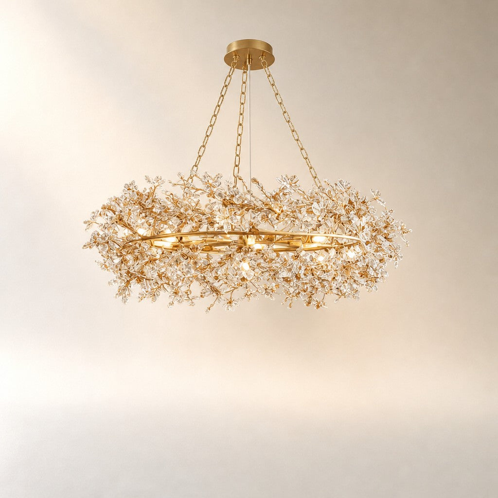 Fiore Crown Chandelier