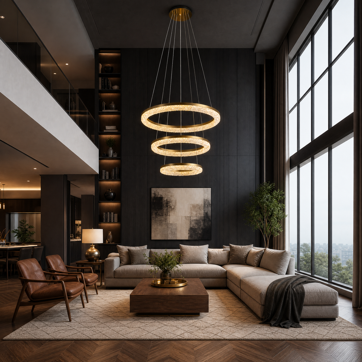 Thaen Modern Sculptural Pendant Light