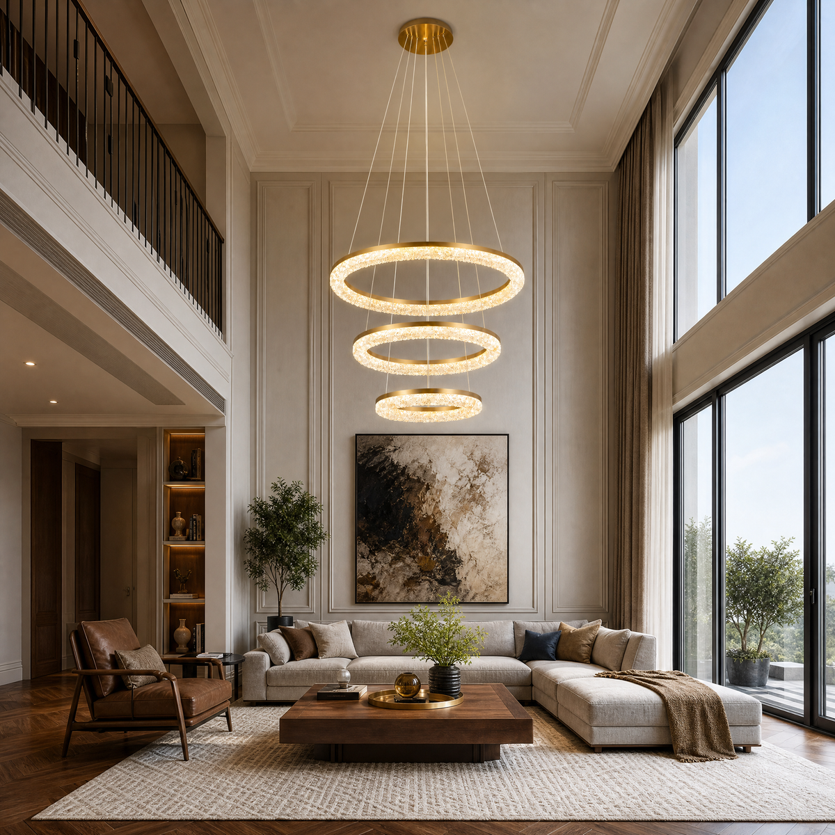 Thaen Modern Sculptural Pendant Light
