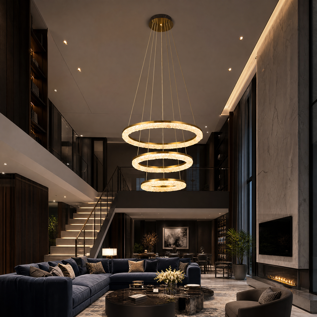 Thaen Modern Sculptural Pendant Light
