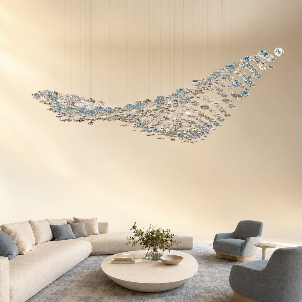 Flying Surge LED Chandelier