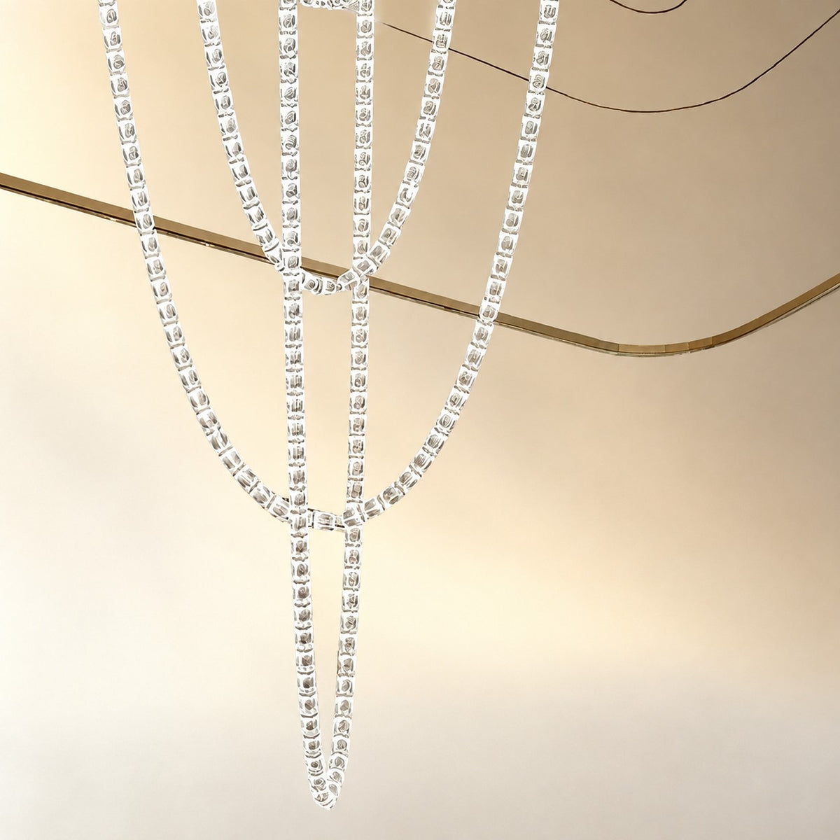 Gabriel Cascade LED Chandelier