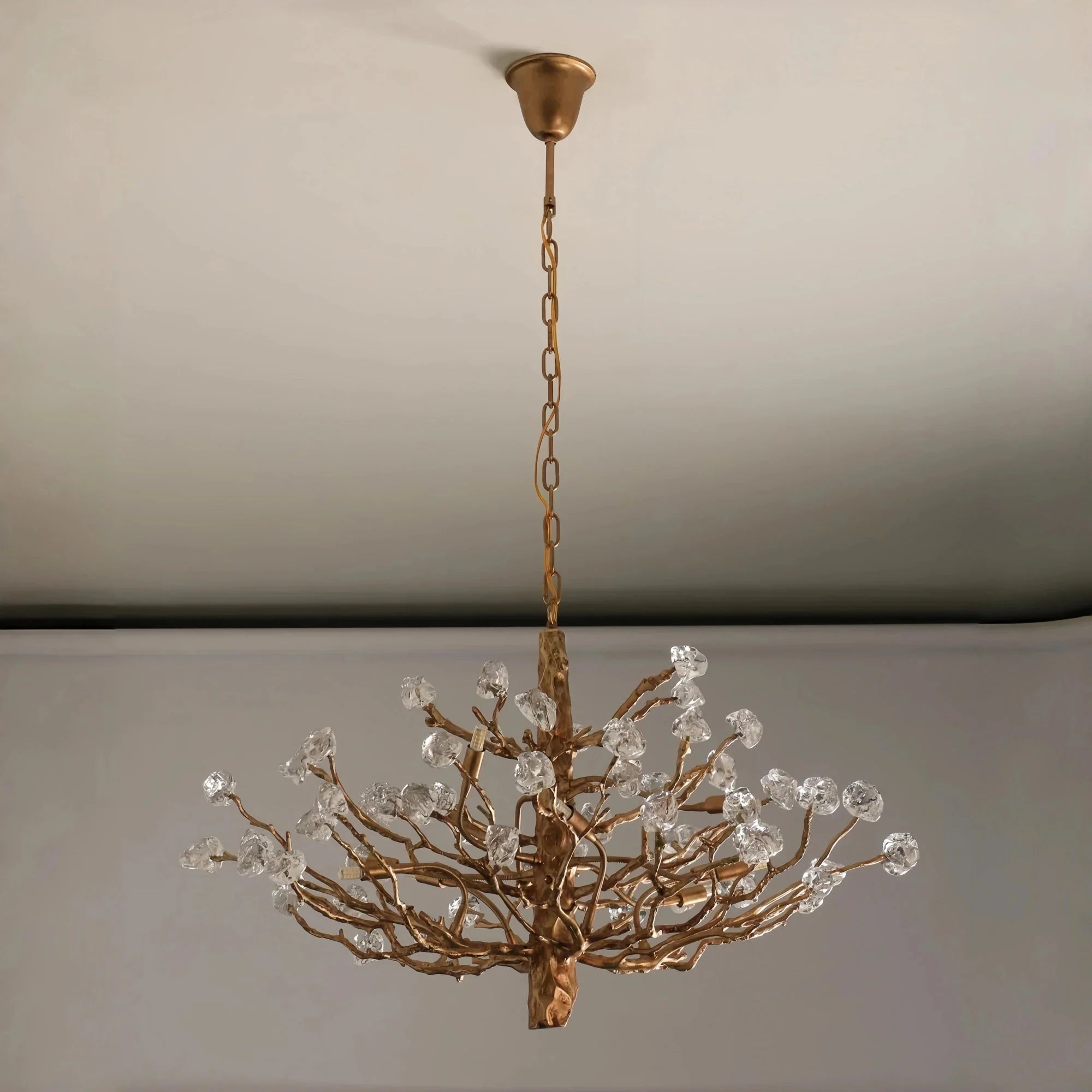 Gemstone Branch Chandelier with Artistic Design for Bedroom or Living Room