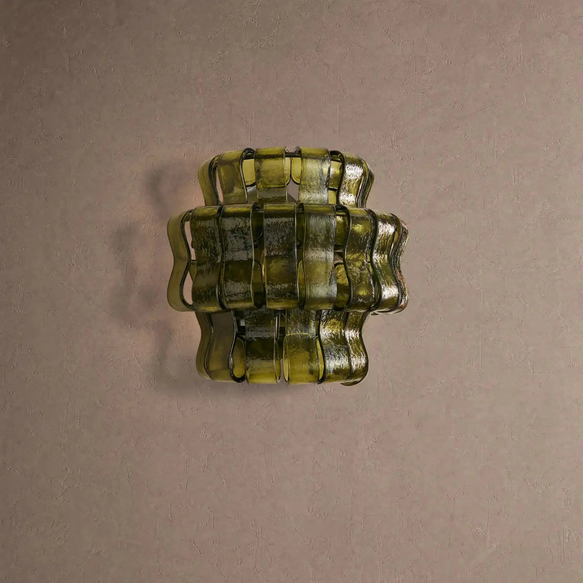 Ghiaccio Glass Wall Sconce
