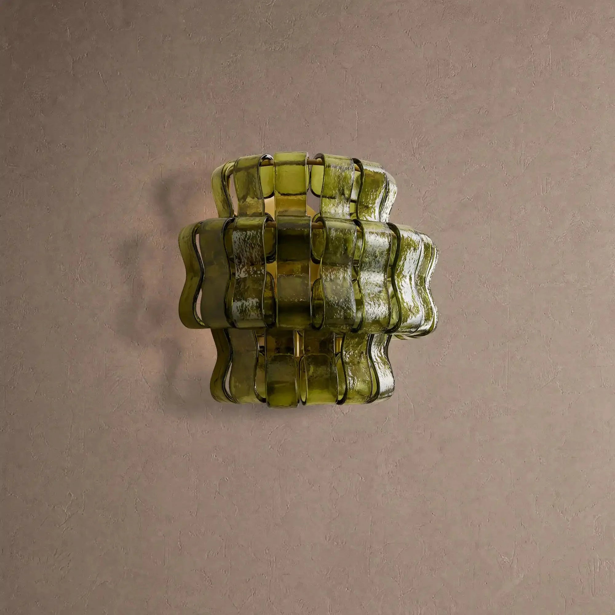 Ghiaccio Glass Wall Sconce