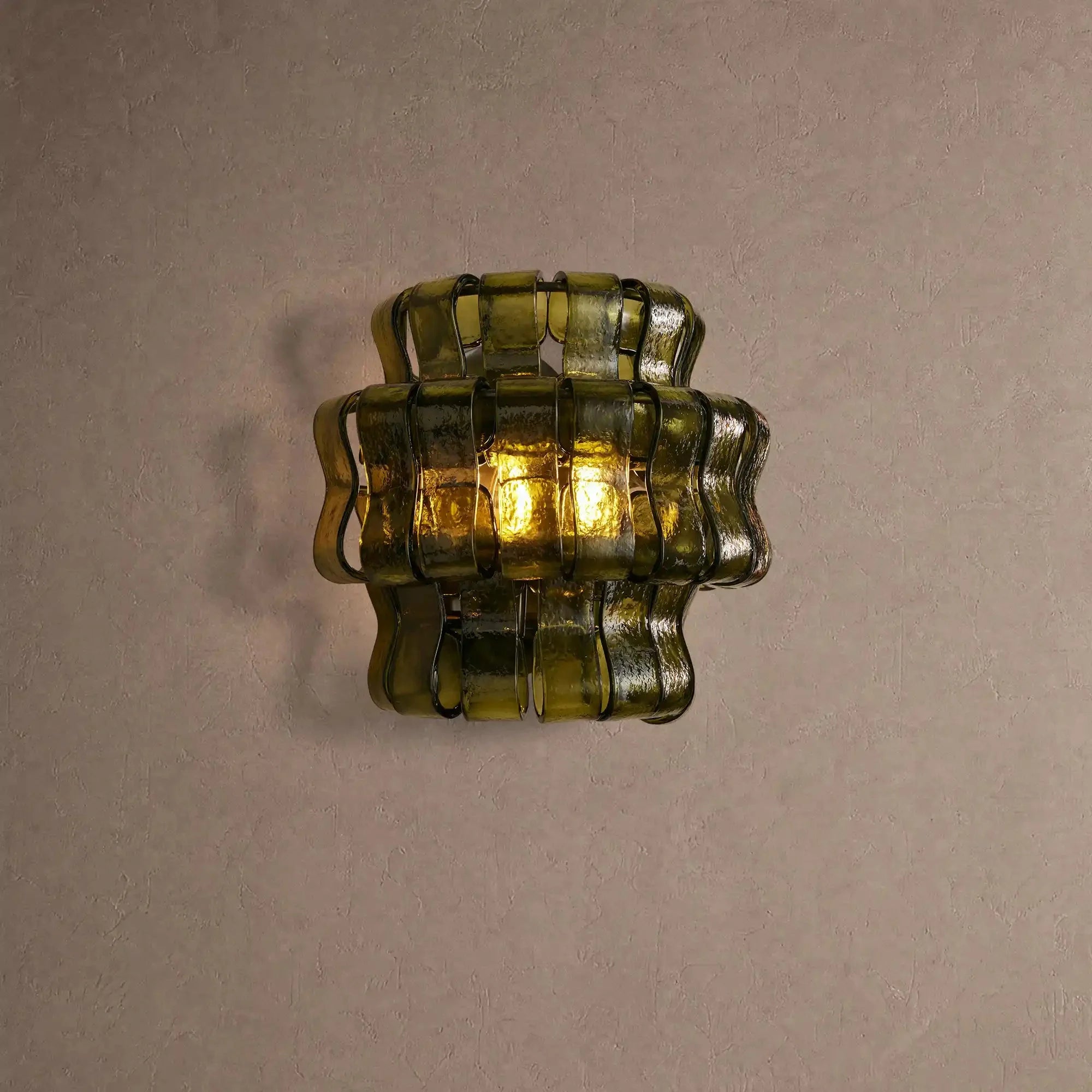 Ghiaccio Glass Wall Sconce