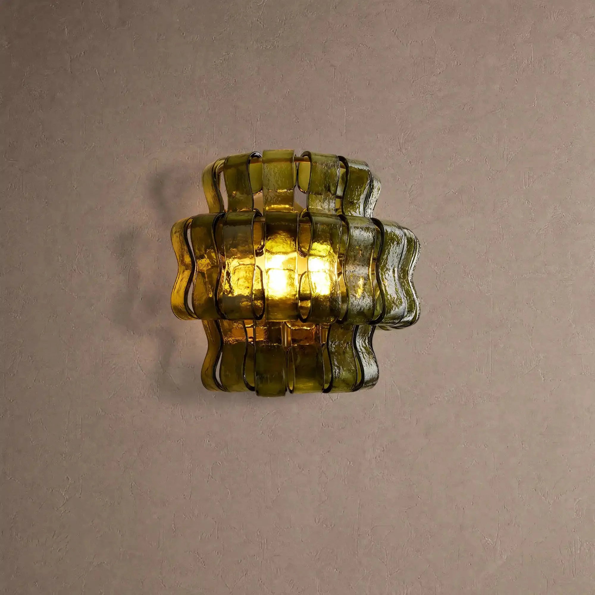 Ghiaccio Glass Wall Sconce