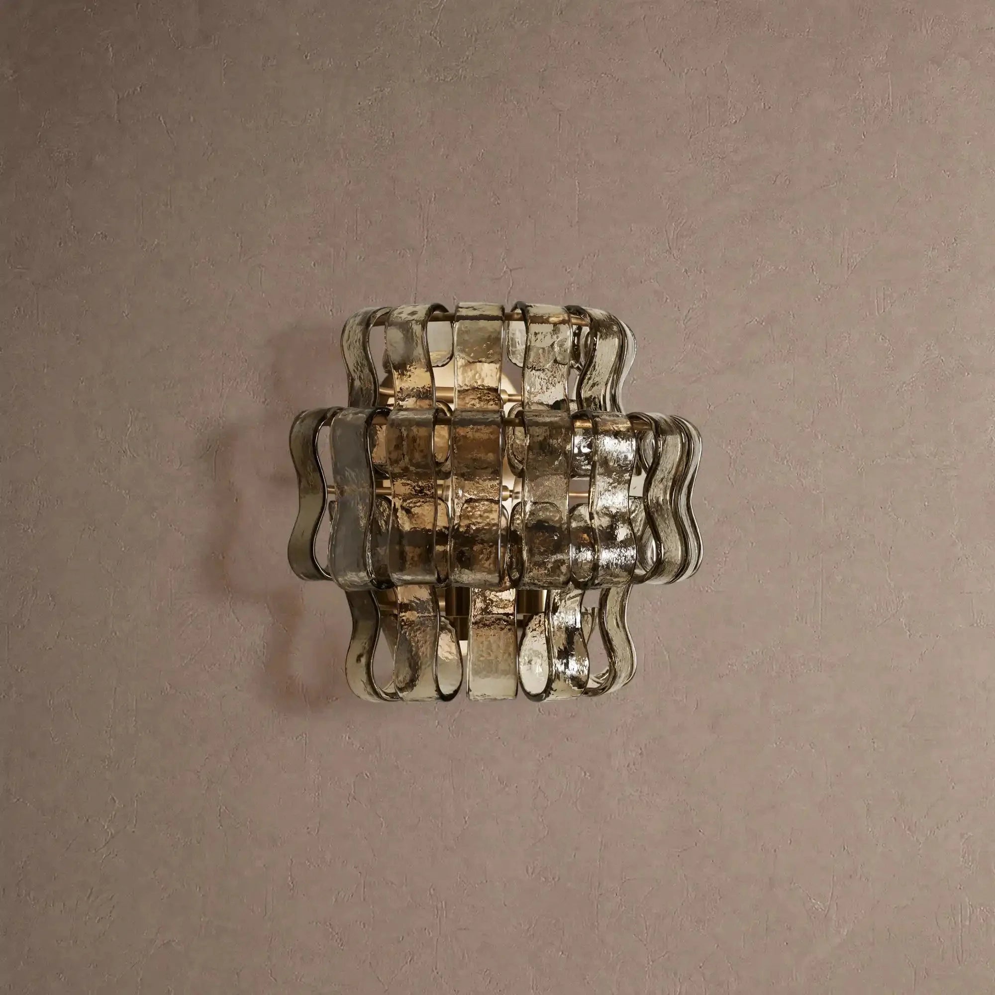 Ghiaccio Glass Wall Sconce