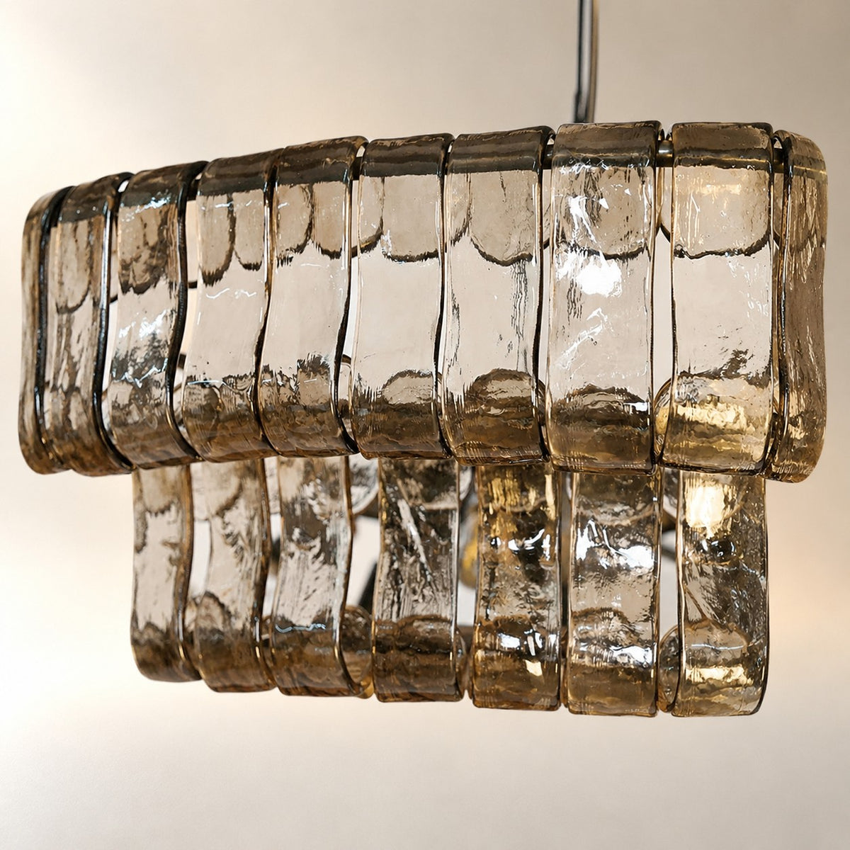 Ghiaccio Oval Chandelier