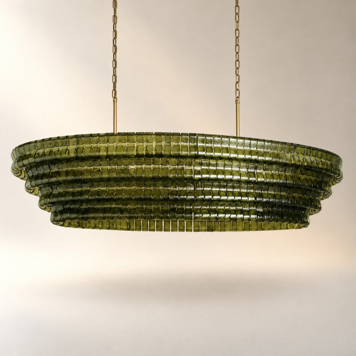 Ghiaccio Oval Chandelier